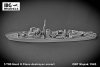 IBG 70001 ORP Ślązak 1943 Hunt II class destroyer escort 1/700
